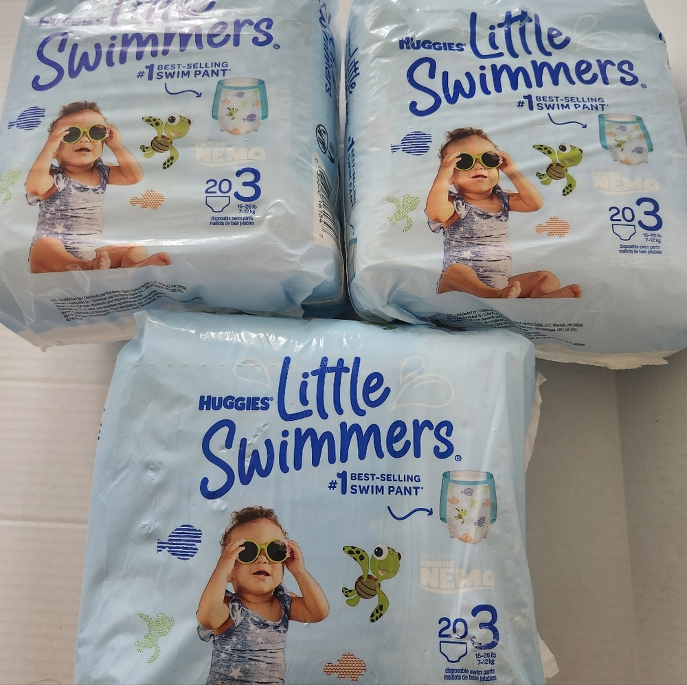 huggies little swimmer size 3 3pack
